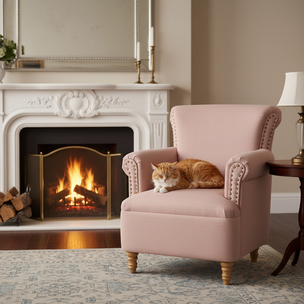 Custom Made Elegant Armchair